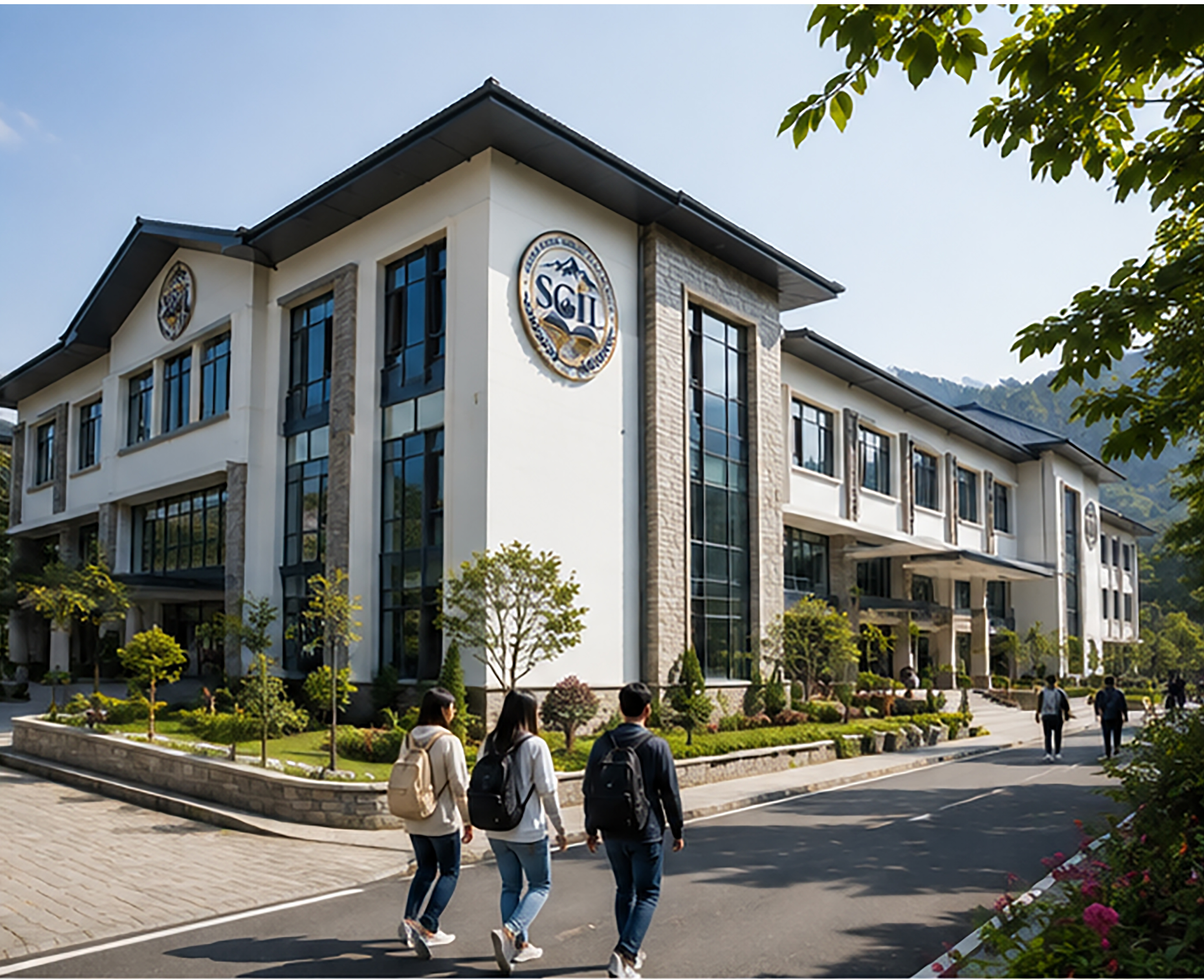 Campus Building Side View